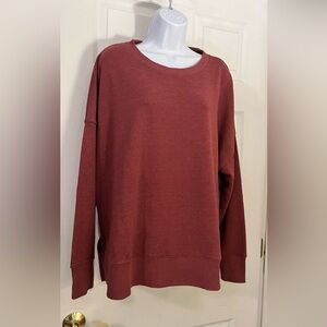 Ladies oversized sweatshirt